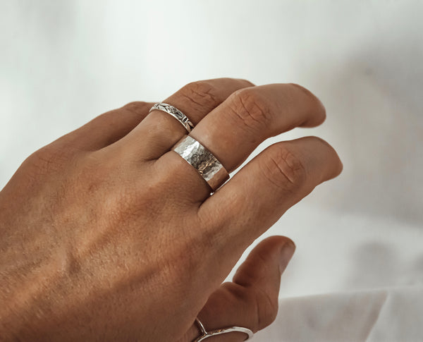 Wide Band Ring - Wild Soul Gems