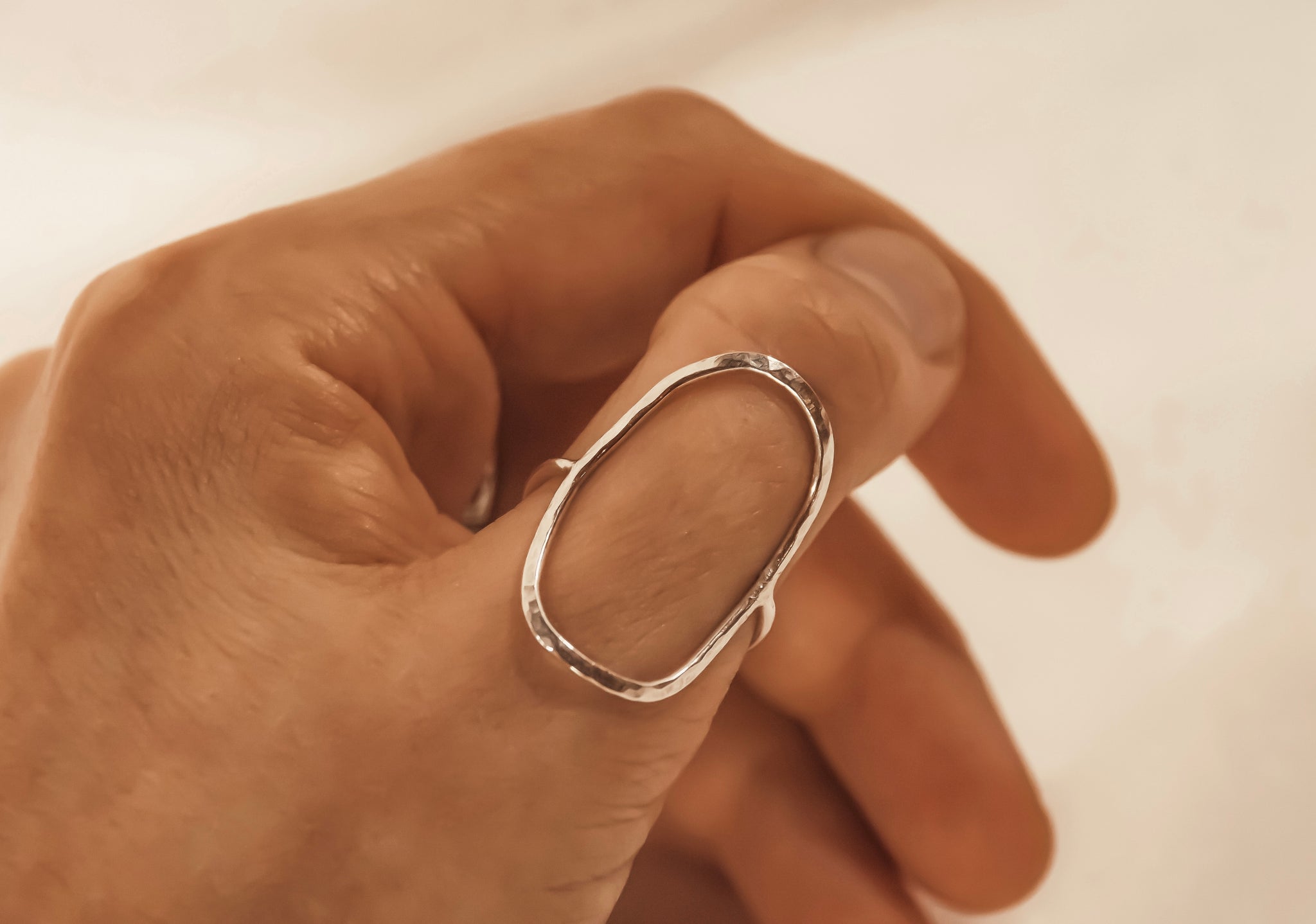 Large Open Oval Ring - Wild Soul Gems
