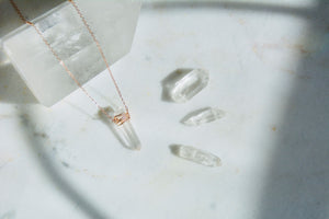 Quartz Point Necklace - Wild Soul Gems