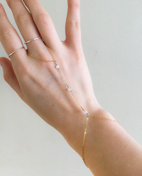 Gemstone Handchain - Wild Soul Gems