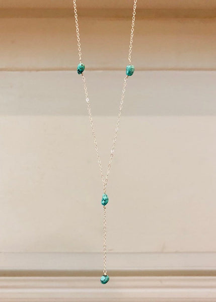 Turquoise Lariat - Wild Soul Gems
