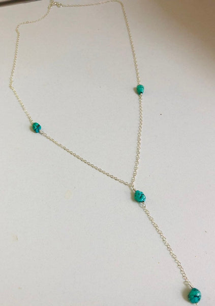 Turquoise Lariat - Wild Soul Gems